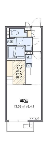 ミランダメルベーユ 間取り図