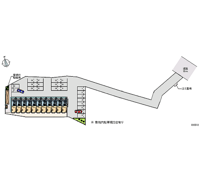 30512 Monthly parking lot