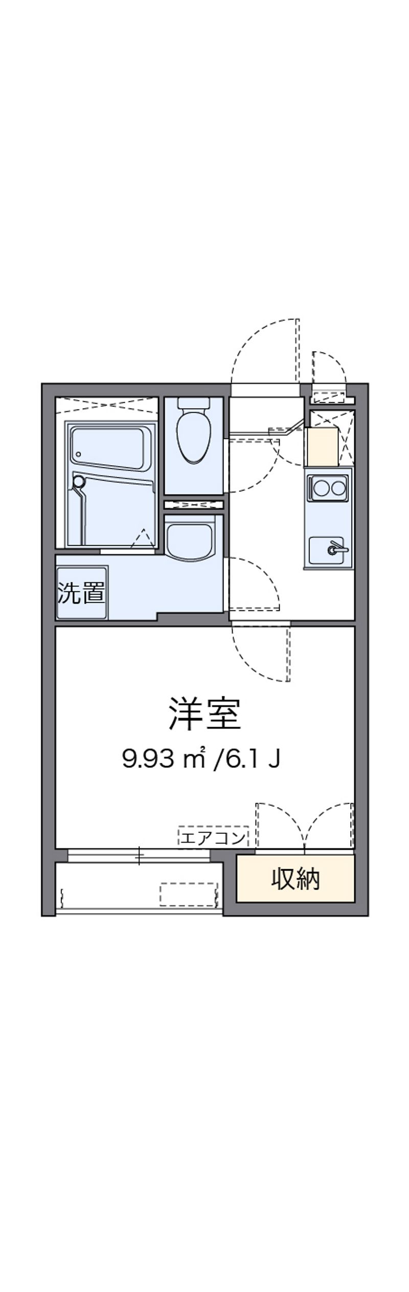 ミランダクレアージュ 間取図