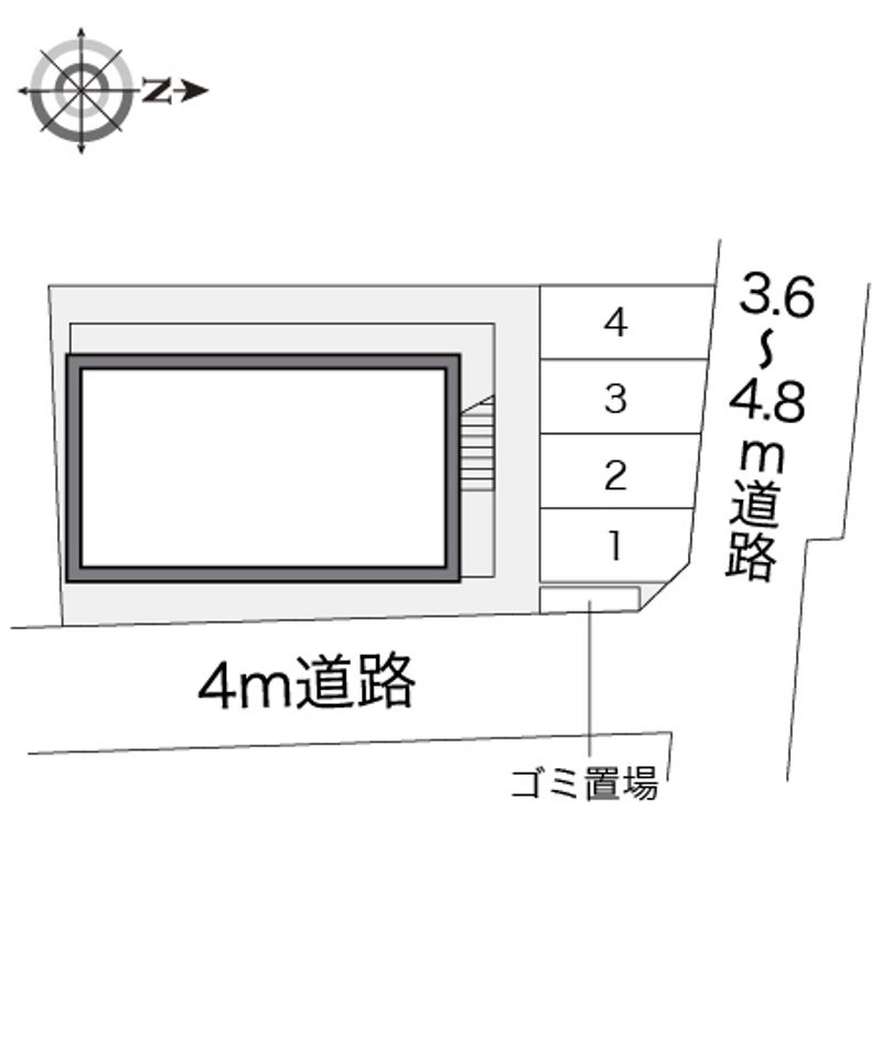 レオパレスジニア 配置図