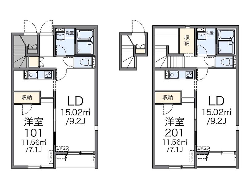 レオネクストオリーブ 間取図