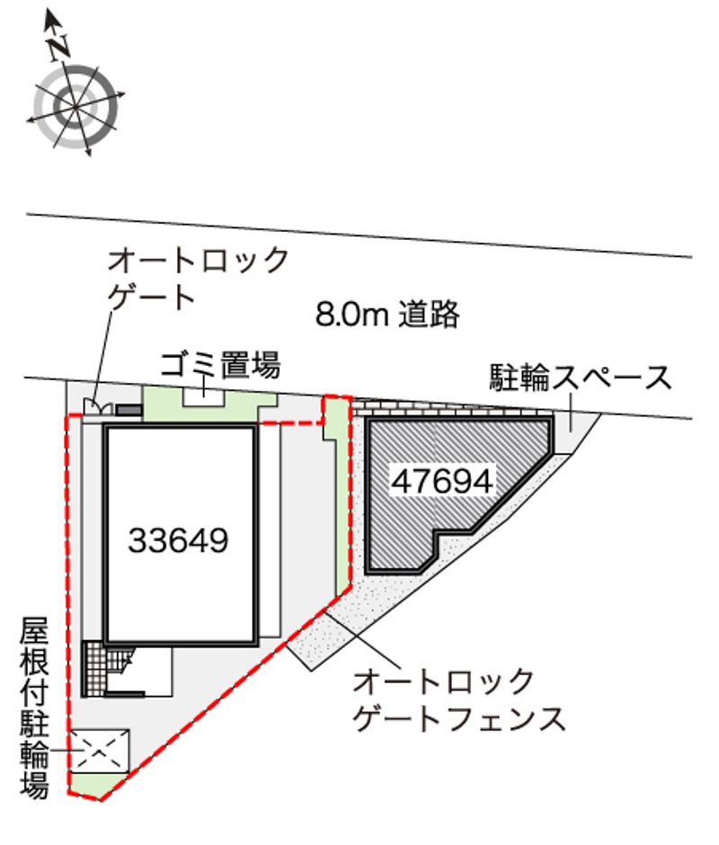 レオネクストベネフィット双葉 配置図