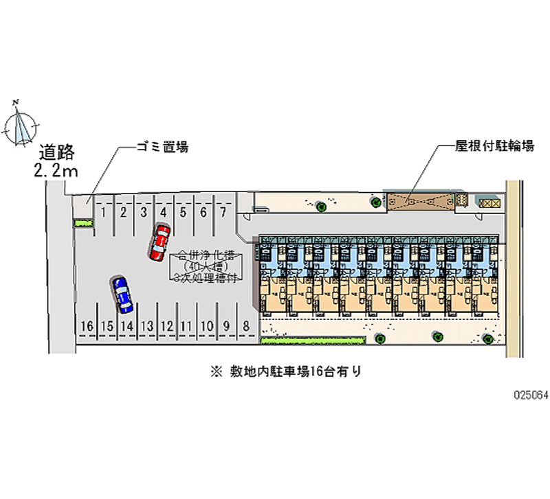 25064 Monthly parking lot