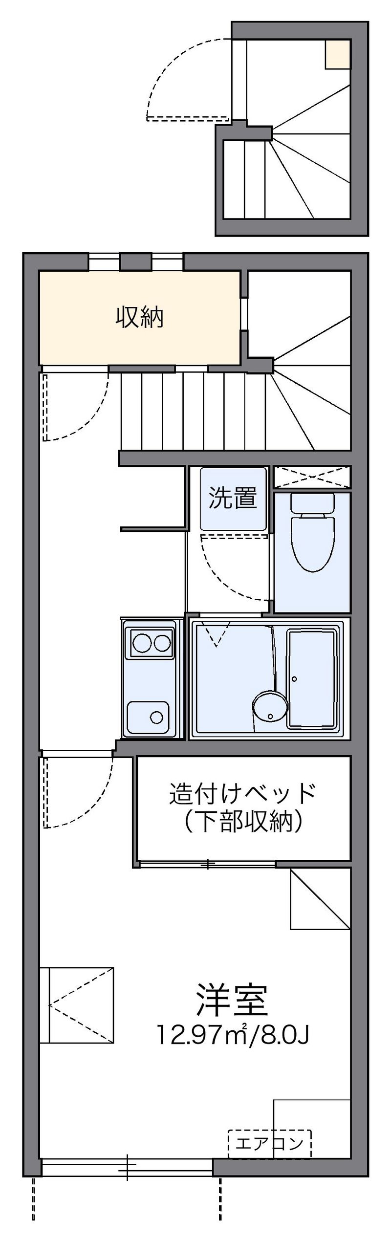 レオネクストメゾンヒカリ　茅野 間取図