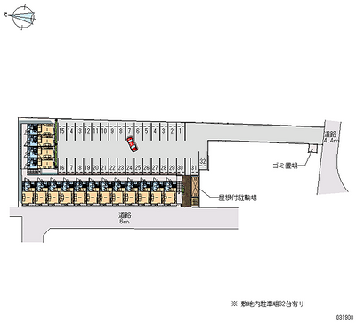 31900 bãi đậu xe hàng tháng