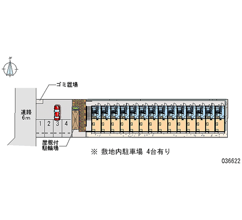 レオパレスＮｏｎｏ　南 月極駐車場