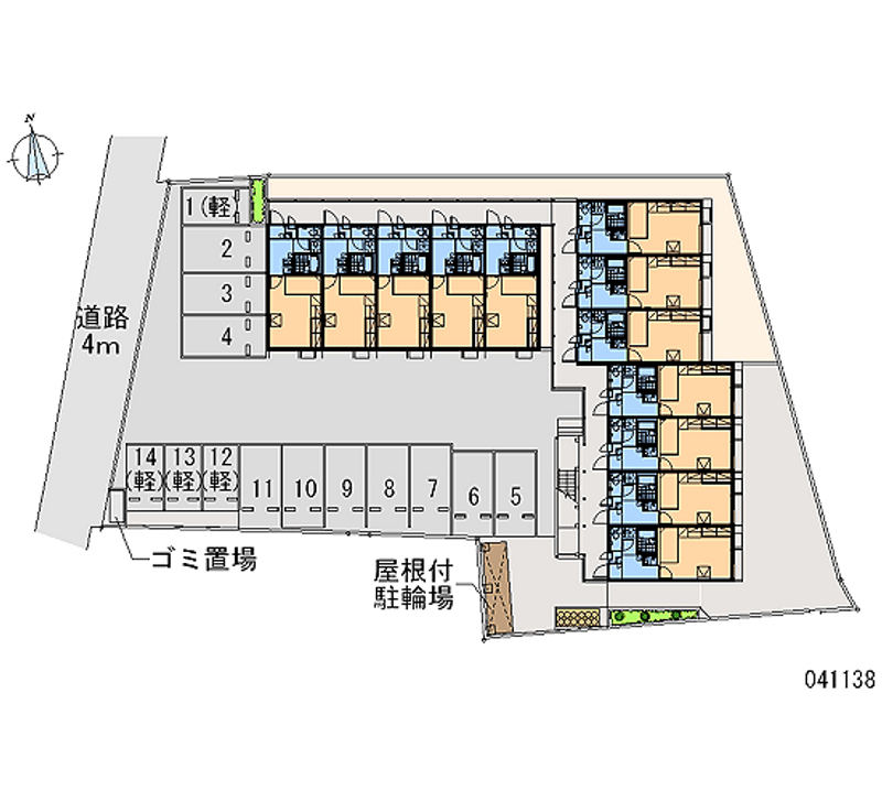 41138月租停车场