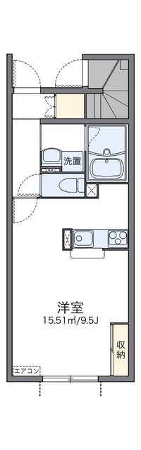 レオネクストＭＡＳＨＩＫＩⅡ 間取り図