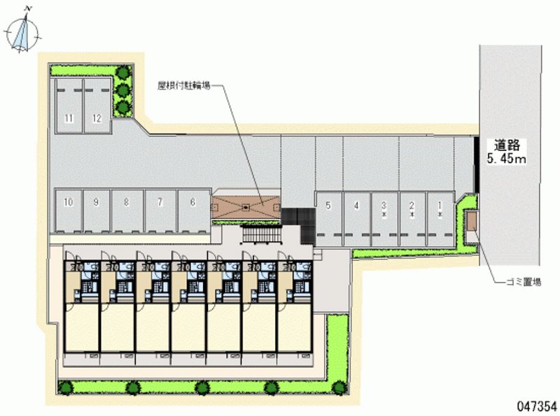 レオネクストハッピーエイトⅡ 月極駐車場