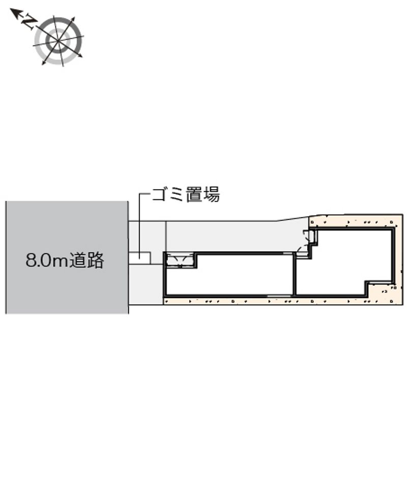クレイノＬＡＢＯＯＮ下丸子 配置図