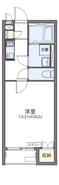 レオネクストグラードＫ 間取り図