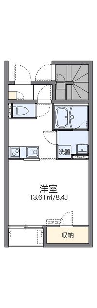 レオネクストコスモス 間取り図