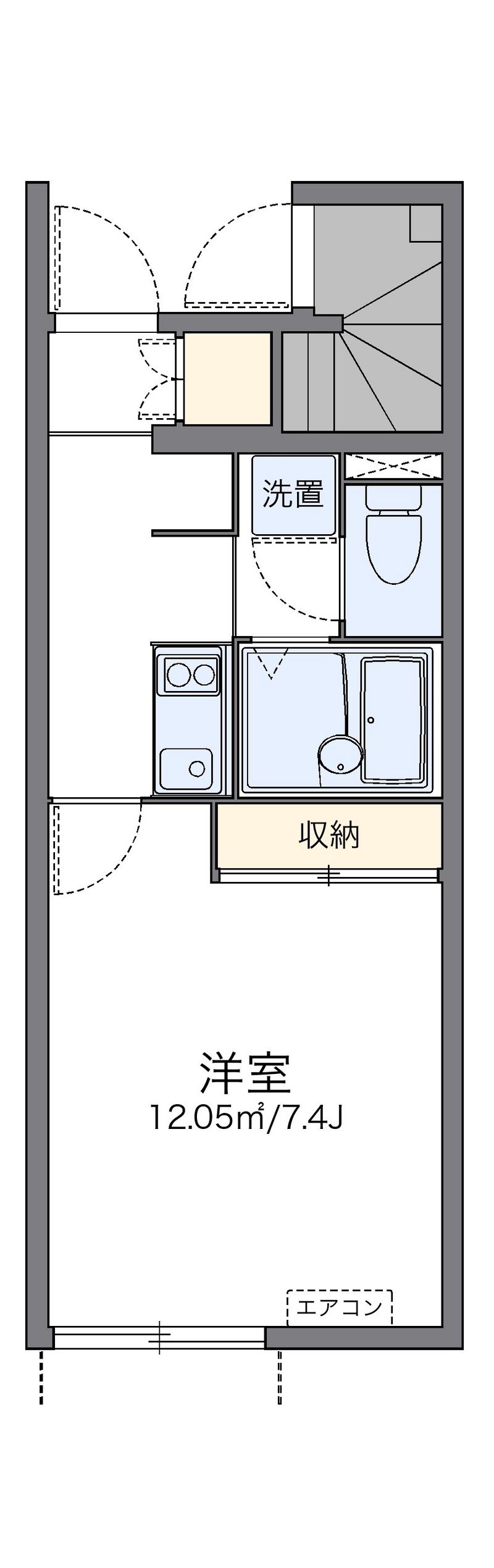 レオネクストＳＫＹ 間取図