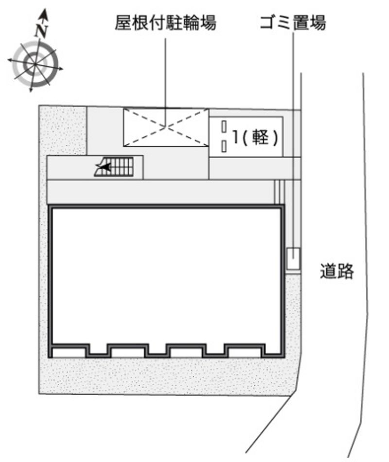レオネクストシモイフク 駐車場