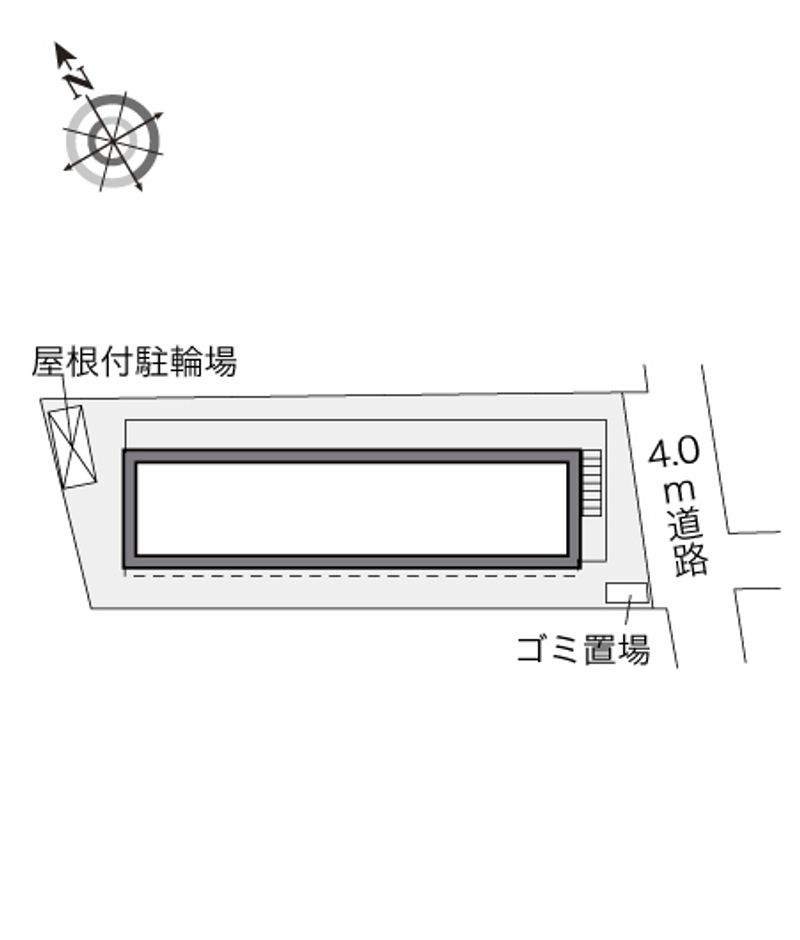 レオパレスアンセストラル 配置図