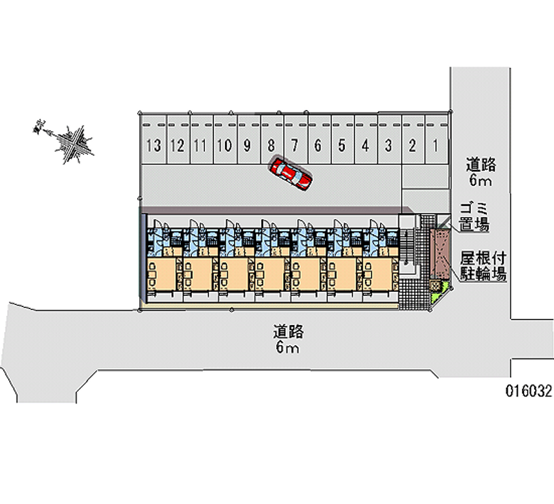 レオパレスヴァンティアン 月極駐車場