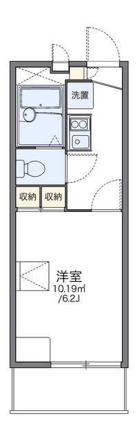 レオパレスセンタービレッジⅠ 間取り図