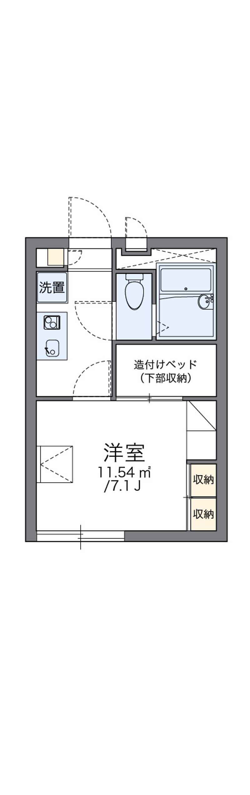 leopalace Liber Maruyama 户型图
