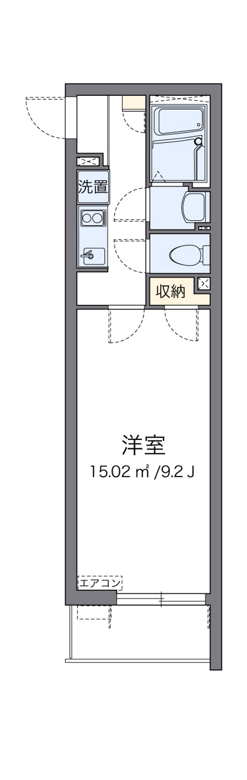 クレイノグランシーダ 間取図