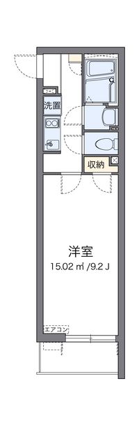 クレイノグランシーダ 間取り図