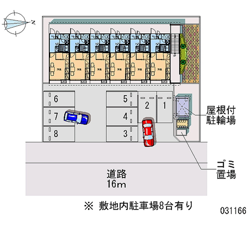 レオパレスＥ＆Ｙ 月極駐車場