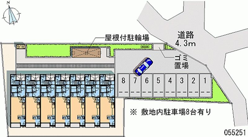 レオネクストハイム　トミ 月極駐車場