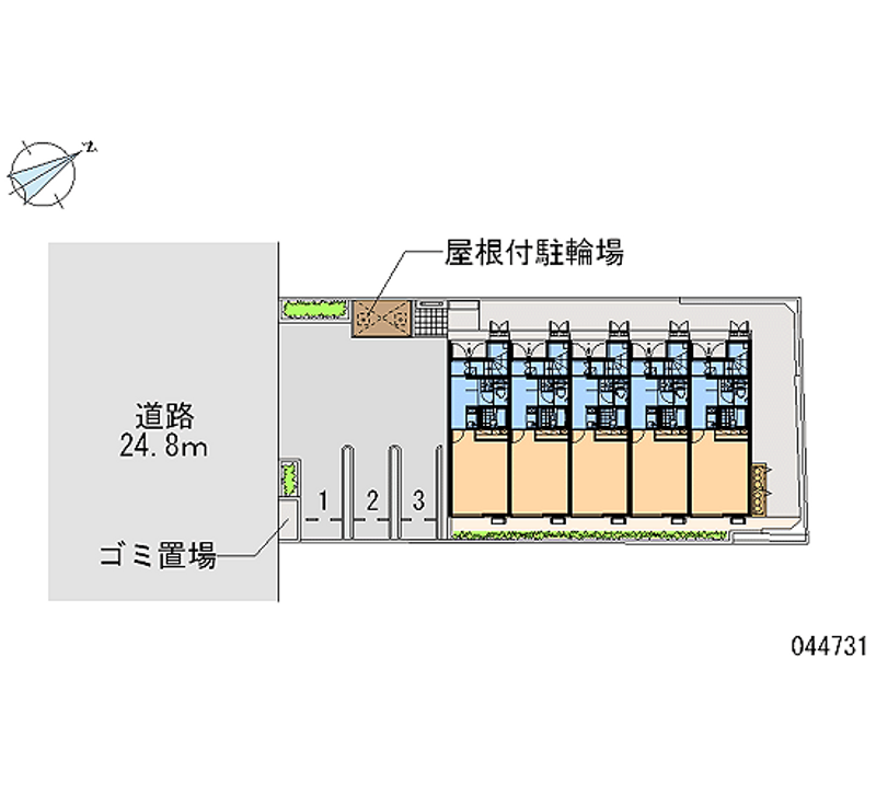 レオネクスト名東本通　Ｅａｓｔ 区画図
