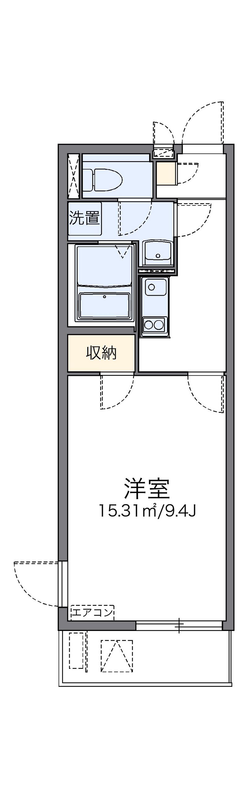 レオネクスト和光南ＭＳ 間取図