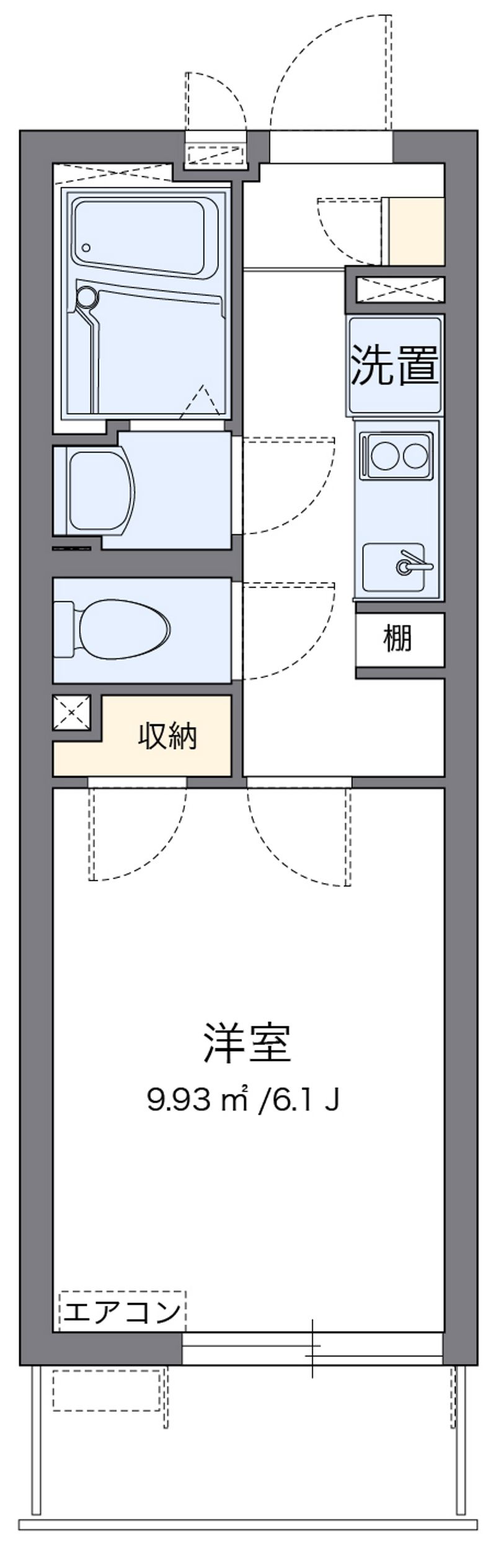 クレイノ西川口 間取図
