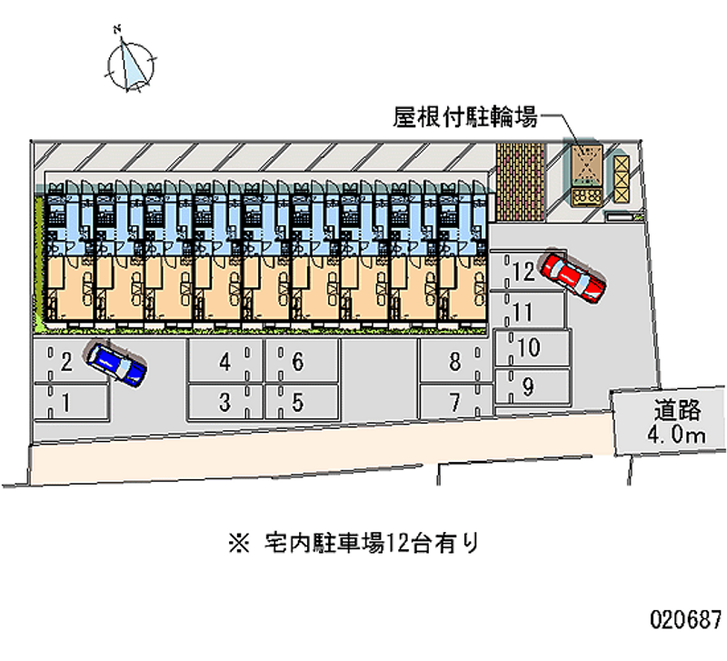 20687月租停車場