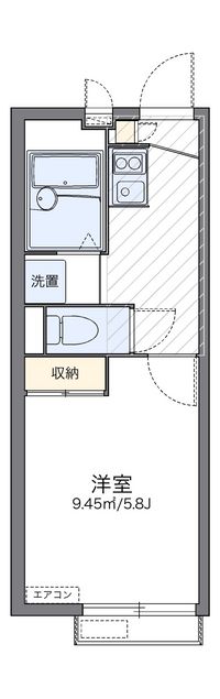 レオパレスパークソフィア　桜 間取り図