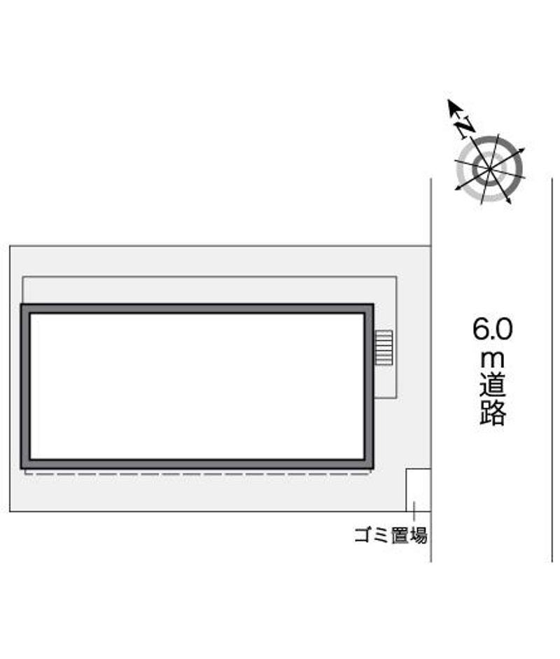 レオパレスフローラル橋本 配置図