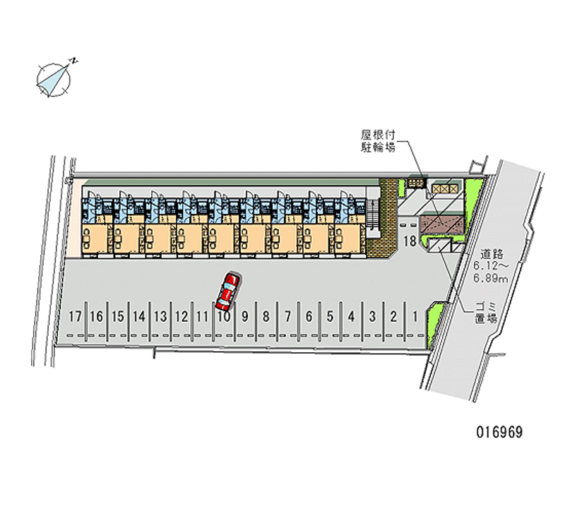 16969月租停车场