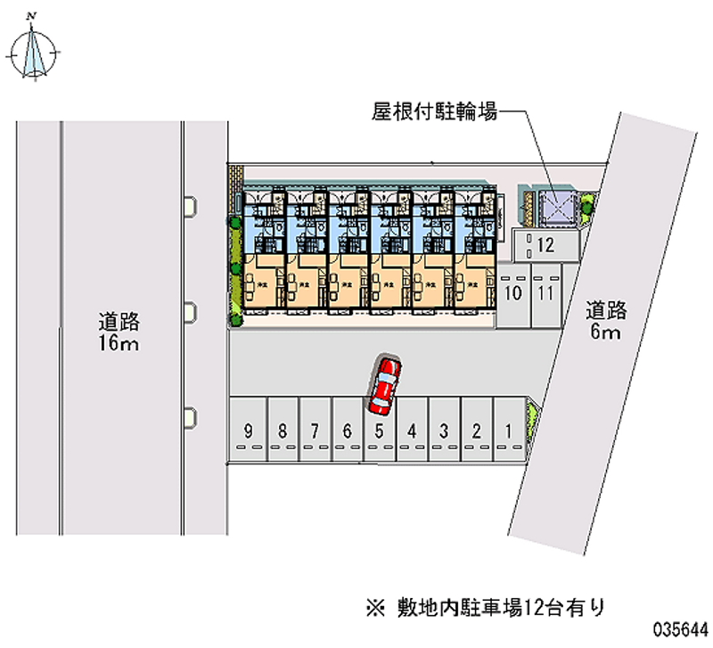 35644 Monthly parking lot