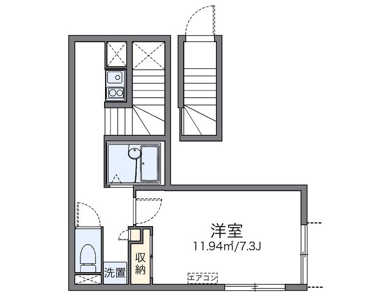 レオネクストきよみず扇 間取り