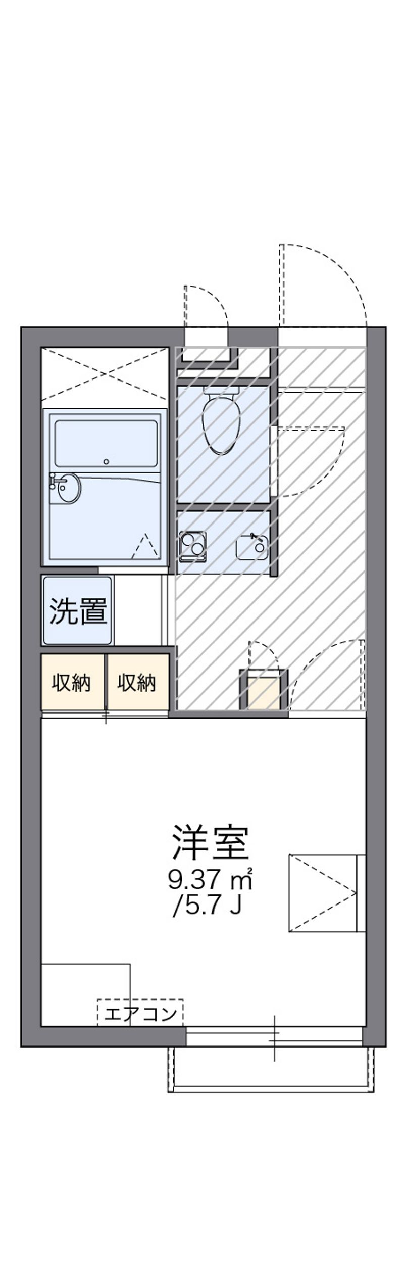 leopalace TSUGIMURA Sơ đồ nhà