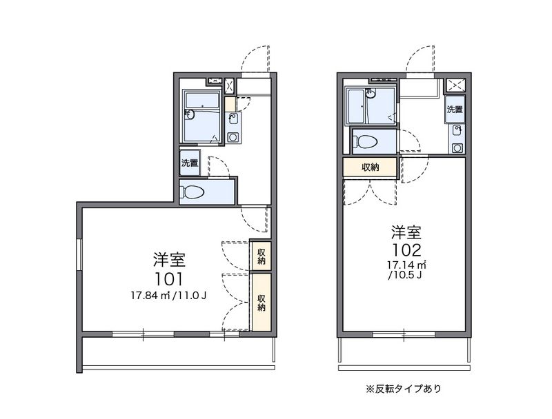 レオパレスＴＯＭＯＭＡＴＳＵ 間取図