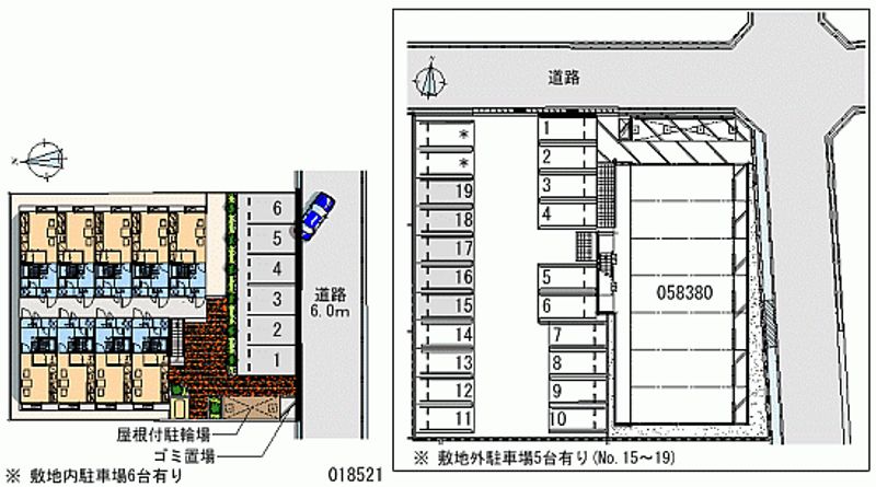 18521 bãi đậu xe hàng tháng