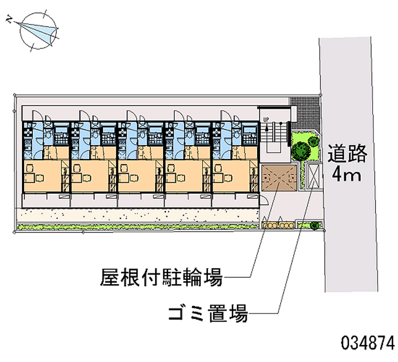 レオパレスマイム 区画図