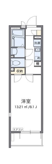 クレイノボンヌシャンス 間取り図