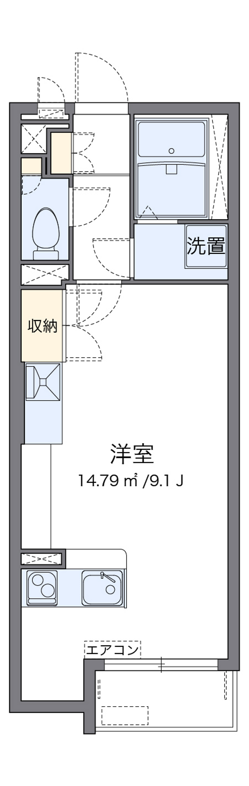 ミランダセレストⅣ 間取り