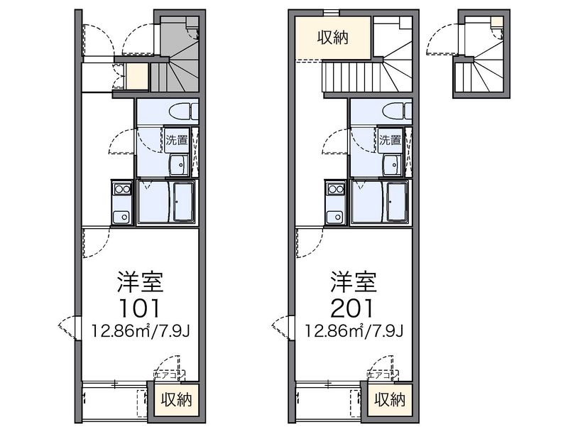 レオネクスト栗 間取図