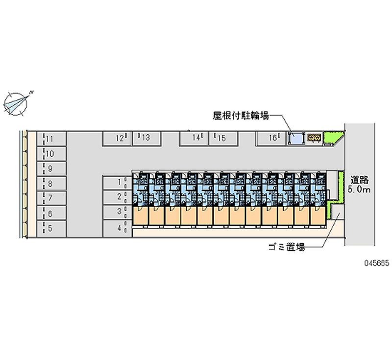 45665月租停車場