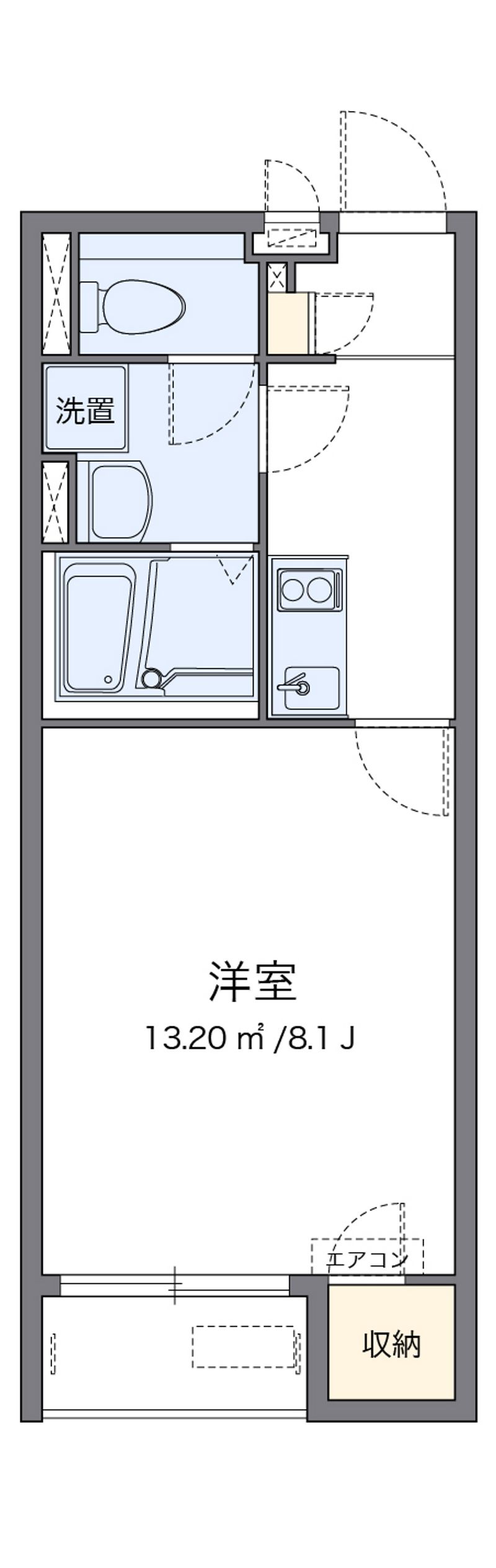 CLEINO Big Arrow Zama Sơ đồ nhà