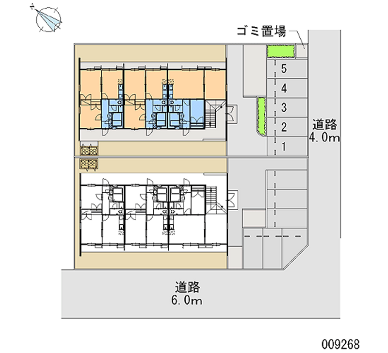 レオパレス西宮北Ｂ 月極駐車場