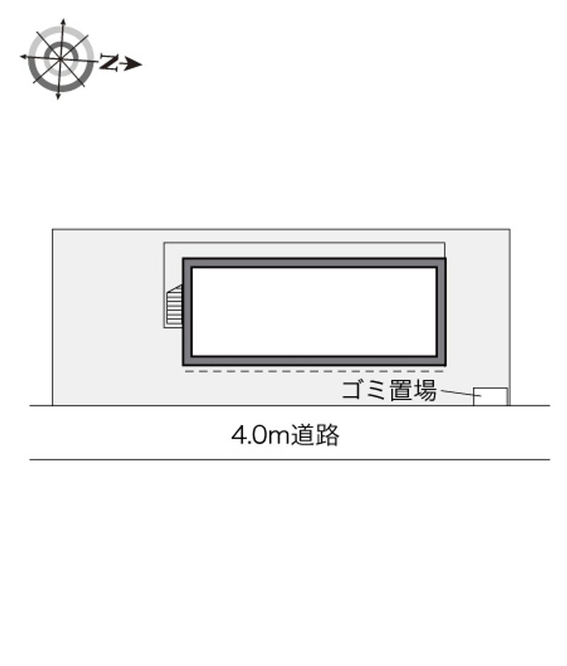 レオパレスキヨミズハイツ 配置図
