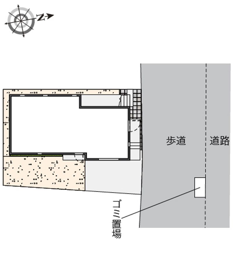 レオパレスＭＴテラス 配置図