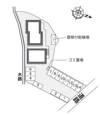 レオパレスおいし 駐車場