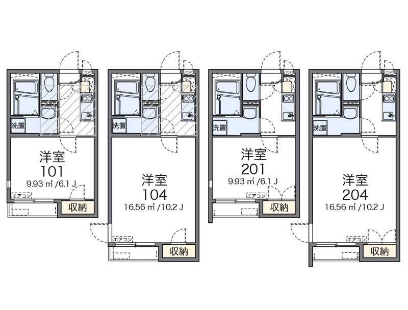 ミランダクレアージュ 間取図