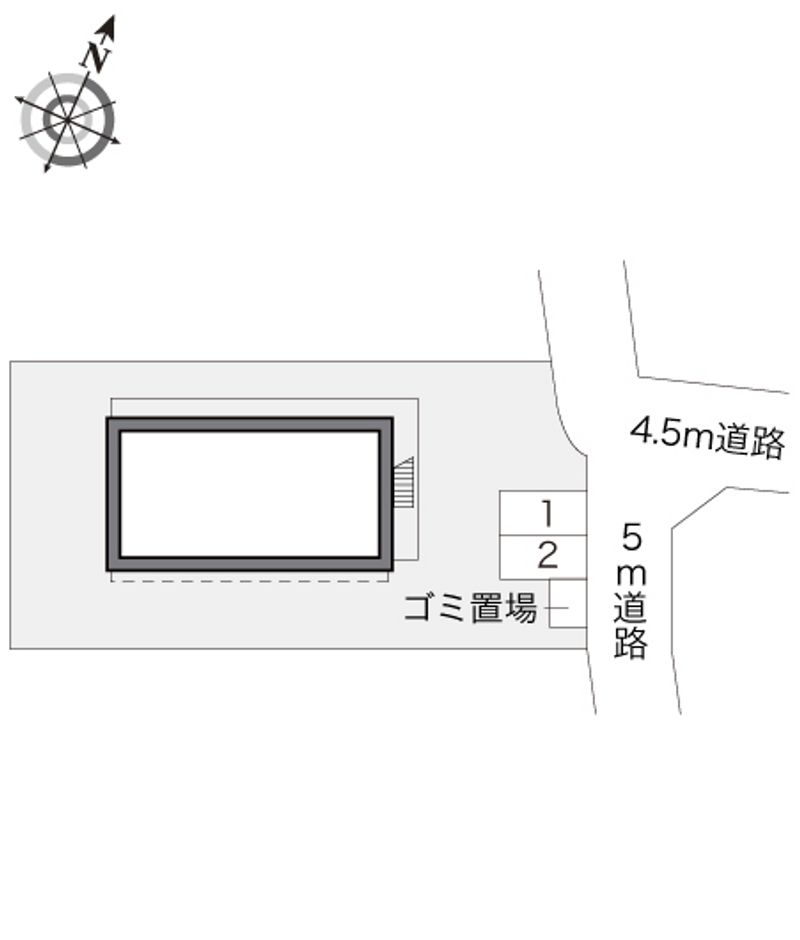 レオパレスニューイエナ 駐車場